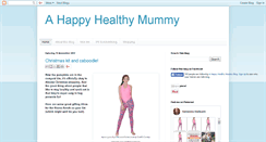 Desktop Screenshot of ahappyhealthymummy.com